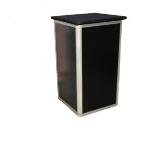 Black Aluminium Framed Plinth